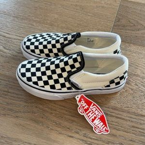 Kids Vans Asher Checkered Shoes